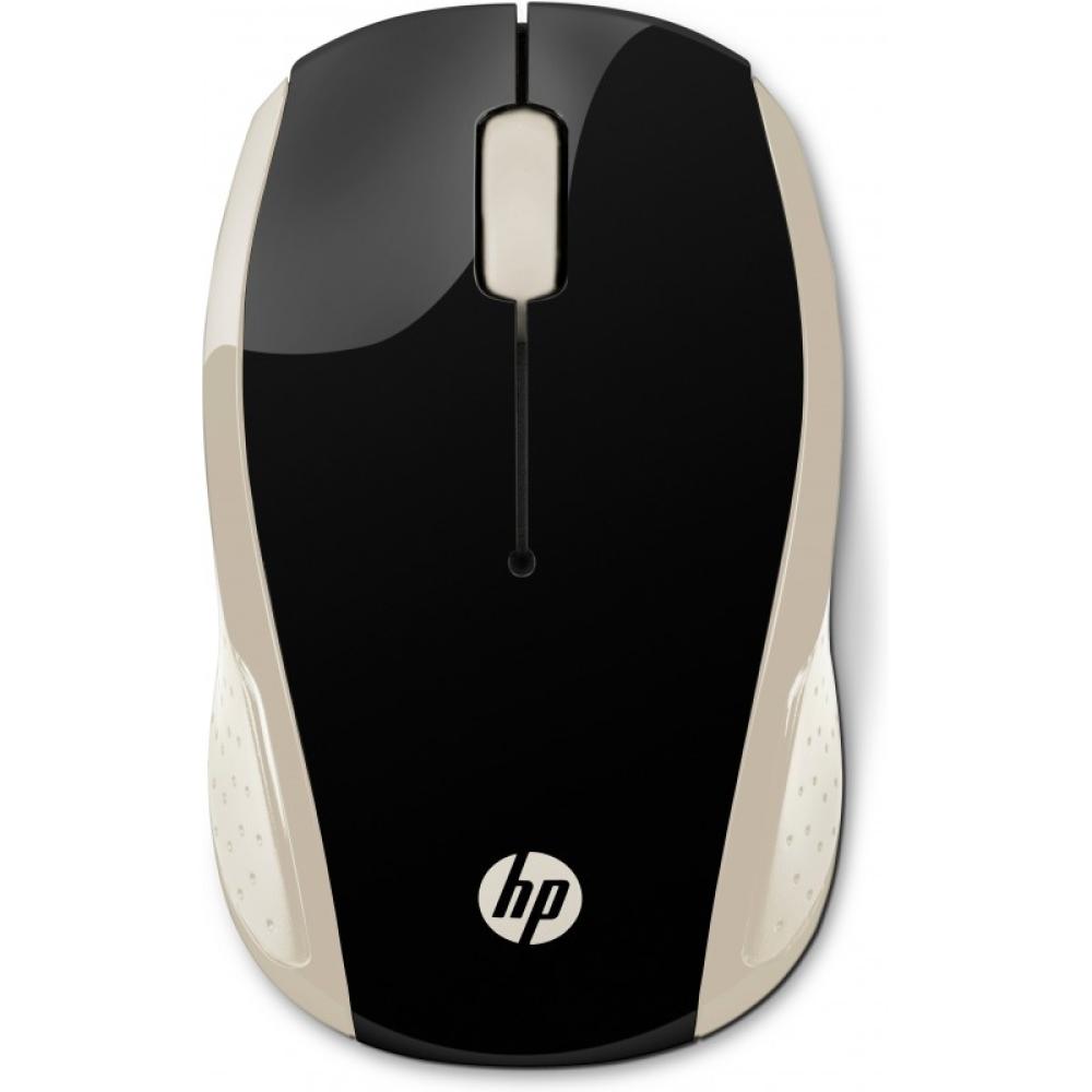 HP - Ratón inalámbrico 200 (Dorado) - 2HU83AA