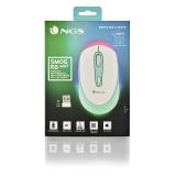 NGS - SMOG MINT-RB ratón Juego Ambidextro RF Wireless + Bluetooth Óptico 2400 DPI