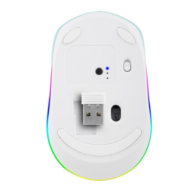 NGS - SMOG MINT-RB ratón Juego Ambidextro RF Wireless + Bluetooth Óptico 2400 DPI