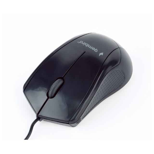 Gembird - MUS-3B-02 ratón Oficina Ambidextro USB tipo A Óptico 1000 DPI