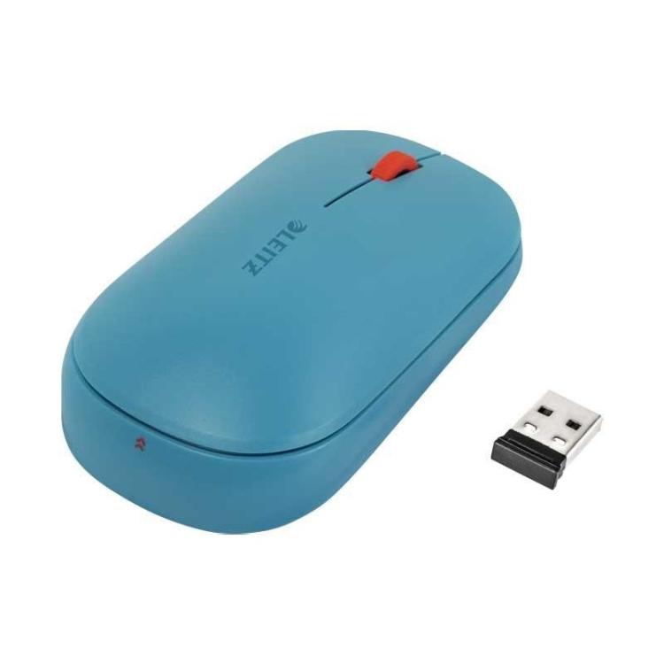 Leitz - Cosy ratón Oficina Ambidextro RF Wireless + Bluetooth 4000 DPI - 65310061