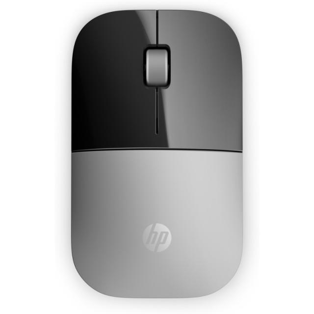 HP - Ratón inalámbrico Z3700 plateado - X7Q44AA