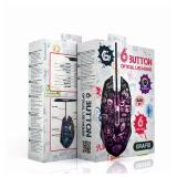 Gembird - MUS-6B-GRAFIX-01 ratón Oficina mano derecha USB tipo A Óptico 3600 DPI