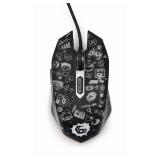 Gembird - MUS-6B-GRAFIX-01 ratón Oficina mano derecha USB tipo A Óptico 3600 DPI