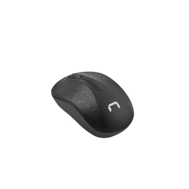 NATEC - Toucan ratón mano derecha Oficina RF inalámbrico Óptico 1600 DPI