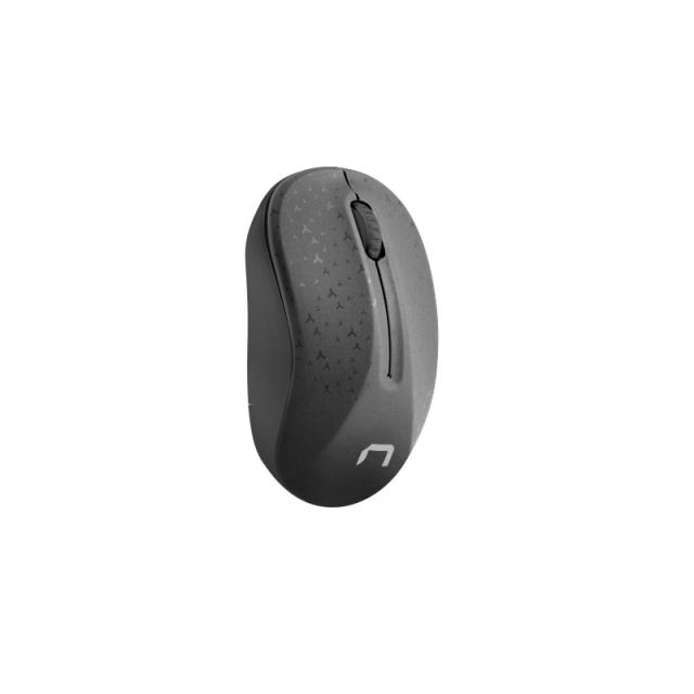 NATEC - Toucan ratón mano derecha Oficina RF inalámbrico Óptico 1600 DPI
