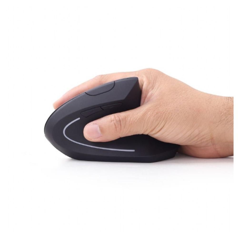 Gembird - MUSW-ERGO-01 ratón Oficina mano derecha RF inalámbrico Óptico 1600 DPI