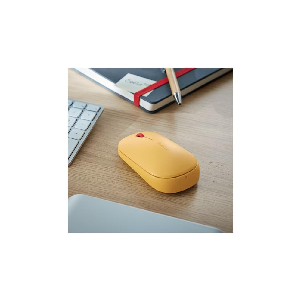 Leitz - Cosy ratón Oficina Ambidextro RF Wireless + Bluetooth 4000 DPI - 65310019