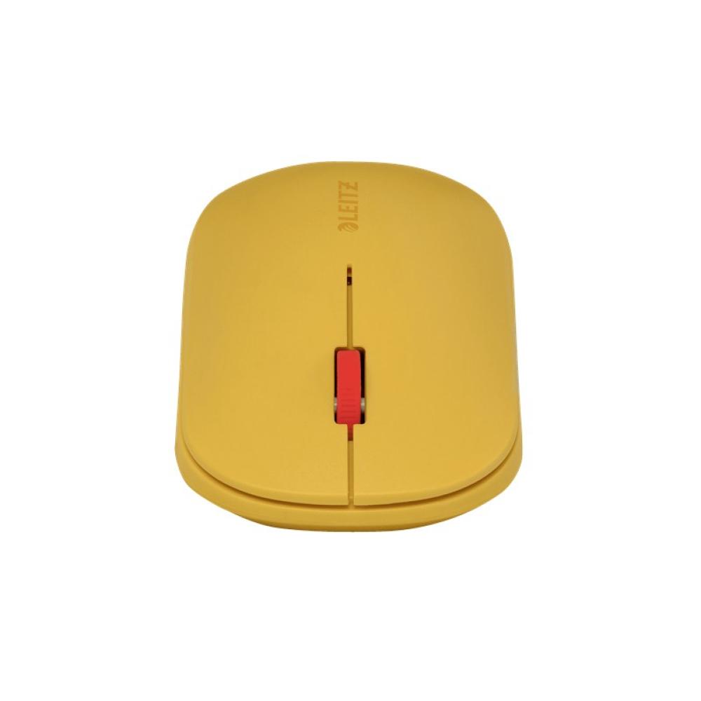 Leitz - Cosy ratón Oficina Ambidextro RF Wireless + Bluetooth 4000 DPI - 65310019