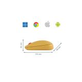 Leitz - Cosy ratón Oficina Ambidextro RF Wireless + Bluetooth 4000 DPI - 65310019