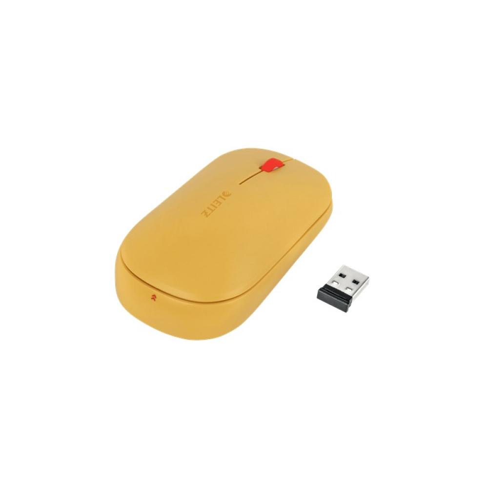 Leitz - Cosy ratón Oficina Ambidextro RF Wireless + Bluetooth 4000 DPI - 65310019