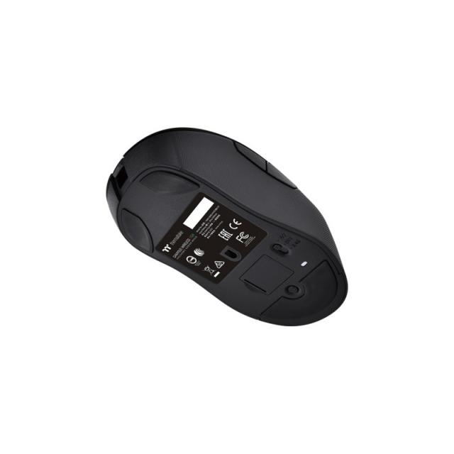 Thermaltake - GMO-DMS-HYOOBK-01 ratón Juego mano derecha RF Wireless + Bluetooth Óptico 19000 DPI