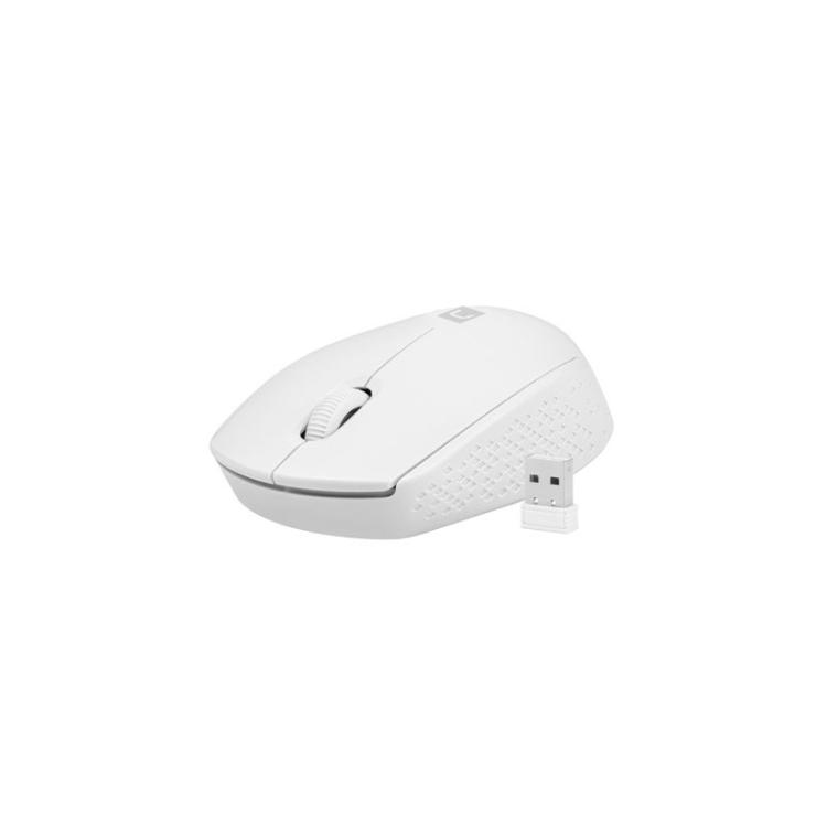 NATEC - STORK ratón Hogar Ambidextro RF Wireless + USB Type-A Óptico 1600 DPI