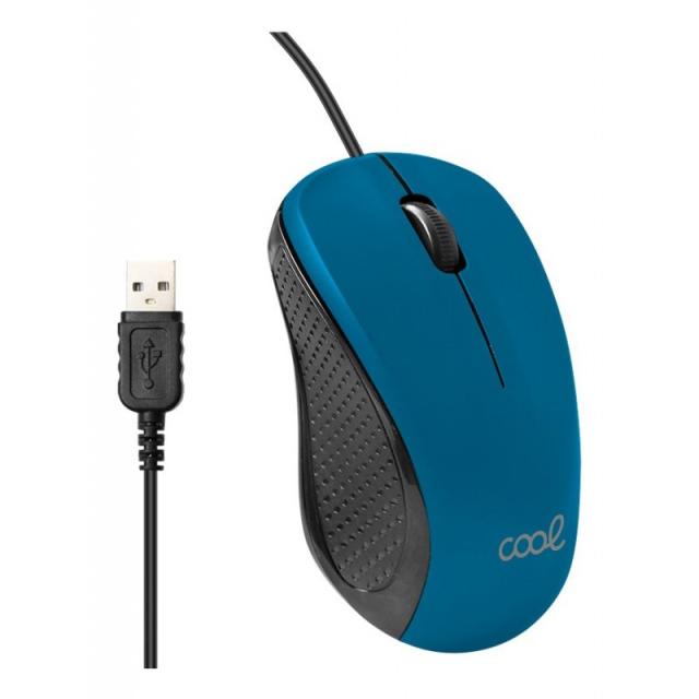 COOL Accesorios - 8434847072715 ratón Hogar Ambidextro USB tipo A Óptico 1200 DPI