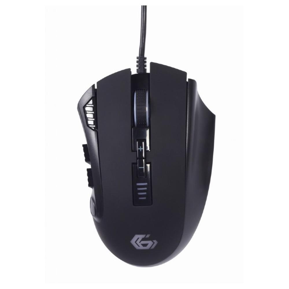 Gembird - MUSG-RAGNAR-RX500 ratón Juego mano derecha USB tipo A 12000 DPI