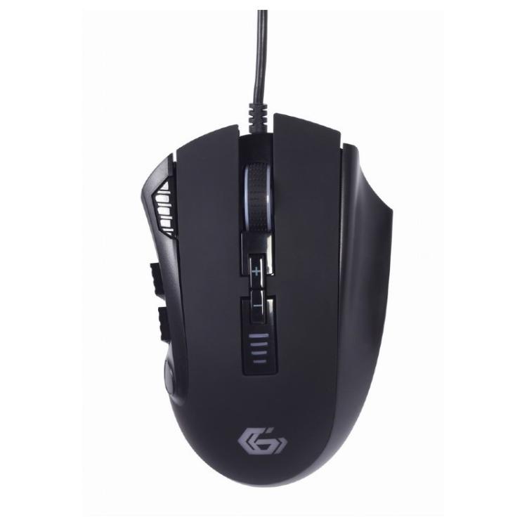 Gembird - MUSG-RAGNAR-RX500 ratón Juego mano derecha USB tipo A 12000 DPI