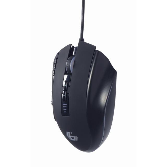 Gembird - MUSG-RAGNAR-RX500 ratón Juego mano derecha USB tipo A 12000 DPI