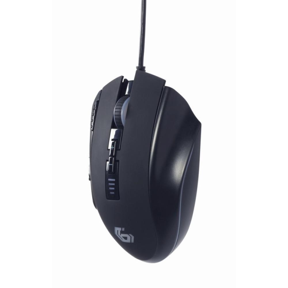 Gembird - MUSG-RAGNAR-RX500 ratón Juego mano derecha USB tipo A 12000 DPI