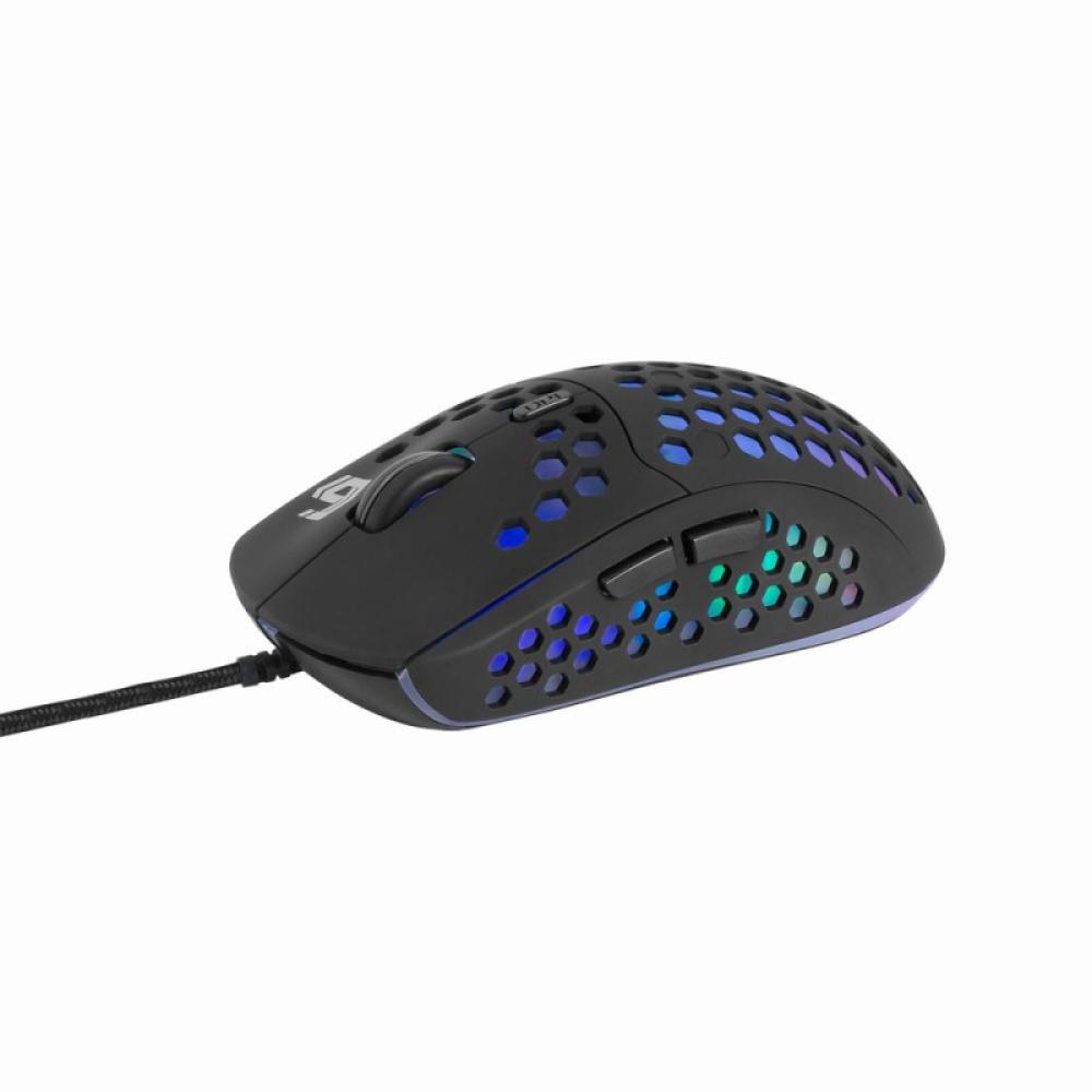 Gembird - MUSG-RAGNAR-RX400 ratón Juego Ambidextro USB tipo A 10000 DPI