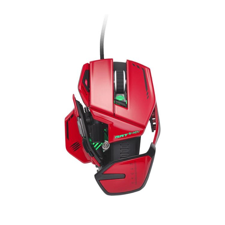 Mad Catz - R.A.T 8+ ADV ratón Juego mano derecha USB tipo A Óptico 20000 DPI
