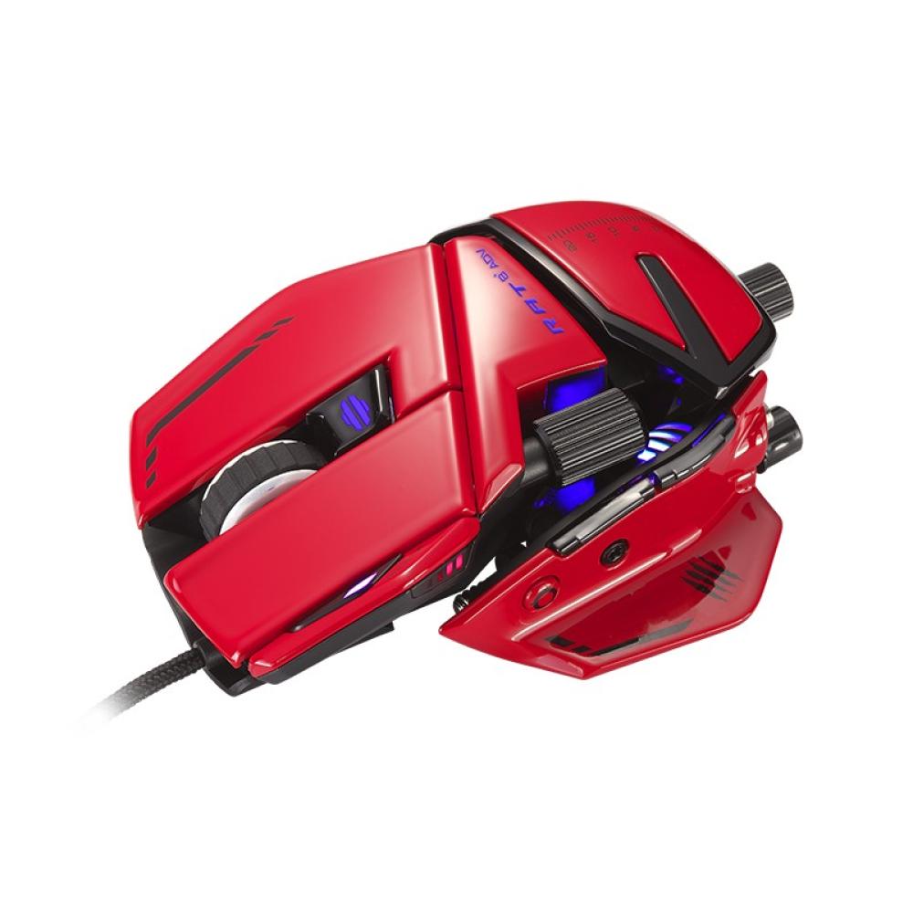 Mad Catz - R.A.T 8+ ADV ratón Juego mano derecha USB tipo A Óptico 20000 DPI