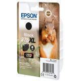 Epson - Squirrel Singlepack Black 378XL Claria Photo HD Ink