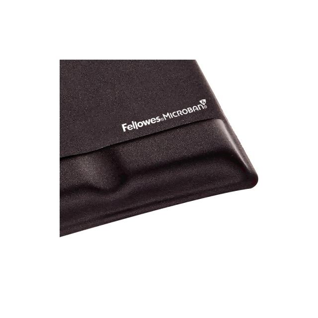 Fellowes - 9181201 alfombrilla para ratón Negro