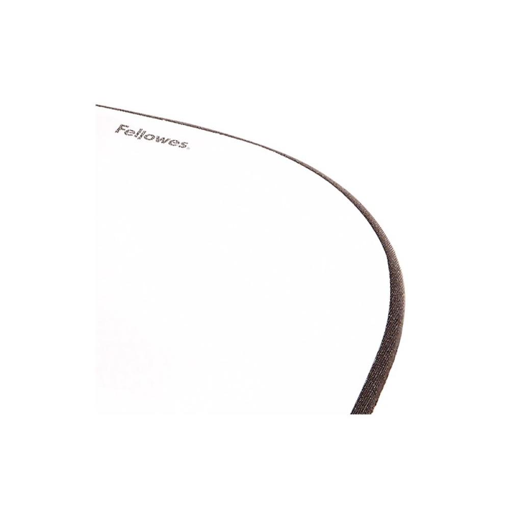 Fellowes - 9175801 alfombrilla para ratón Negro, Plata