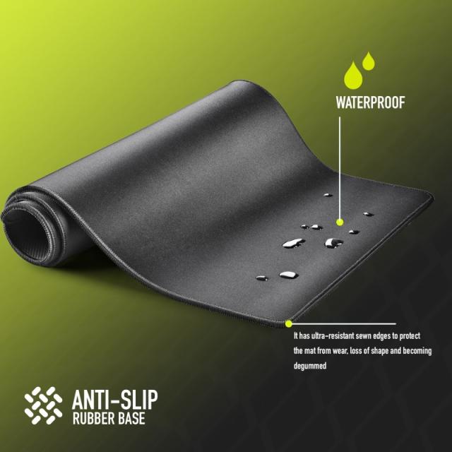 NGS - GPX-605 Alfombrilla de ratón para juegos Negro