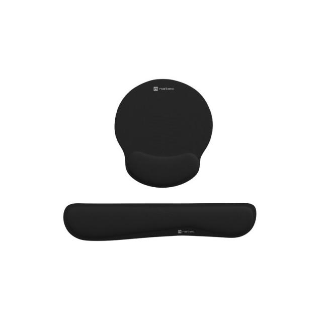 NATEC - NPF-2195 alfombrilla para ratón Negro