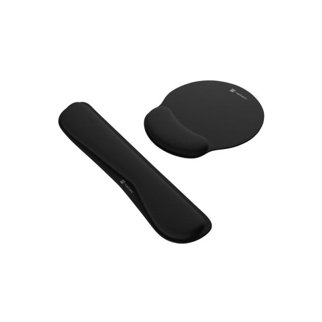 NATEC - NPF-2195 alfombrilla para ratón Negro