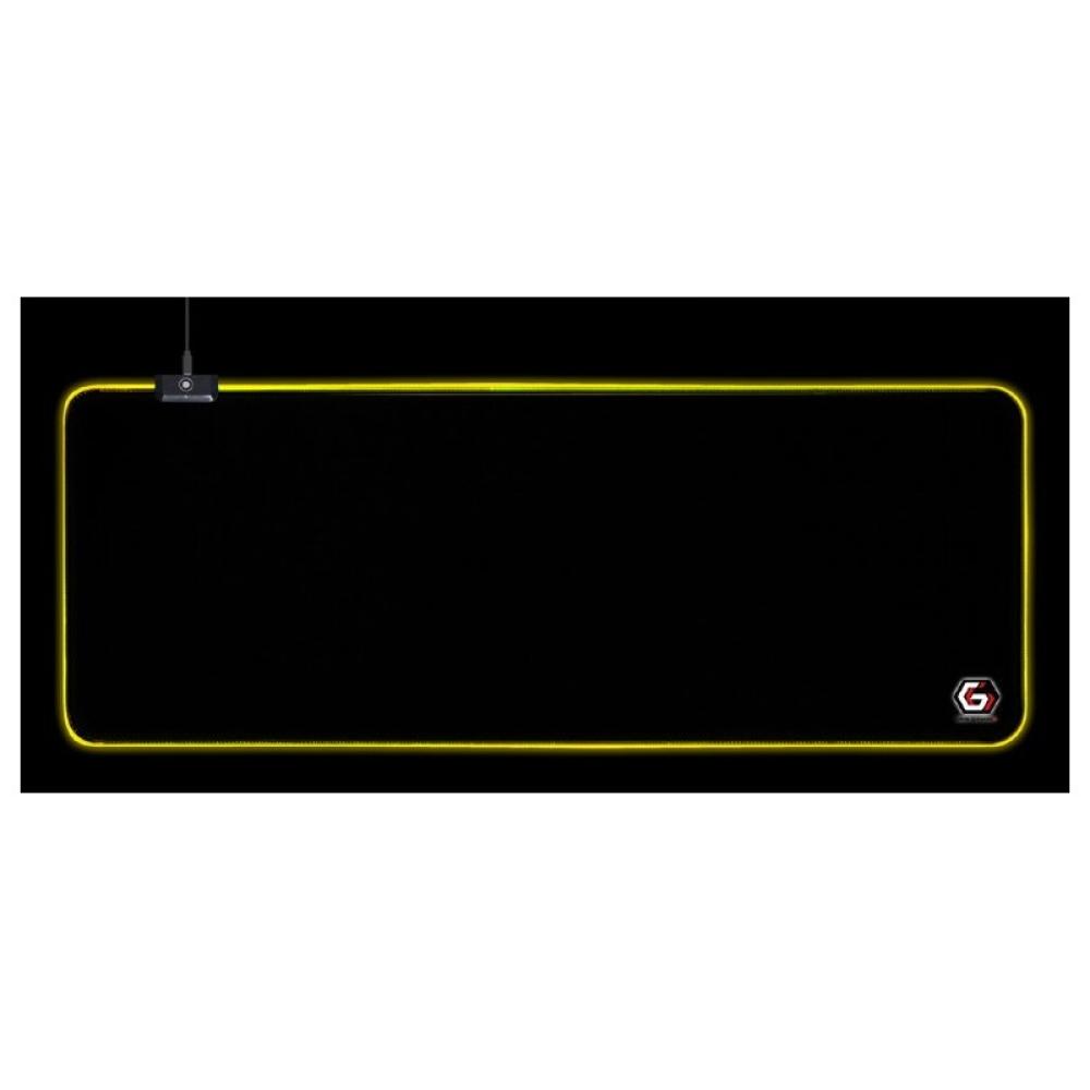 Gembird - MP-GAMELED-L alfombrilla para ratón Alfombrilla de ratón para juegos Negro