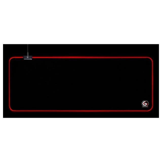 Gembird - MP-GAMELED-L alfombrilla para ratón Alfombrilla de ratón para juegos Negro