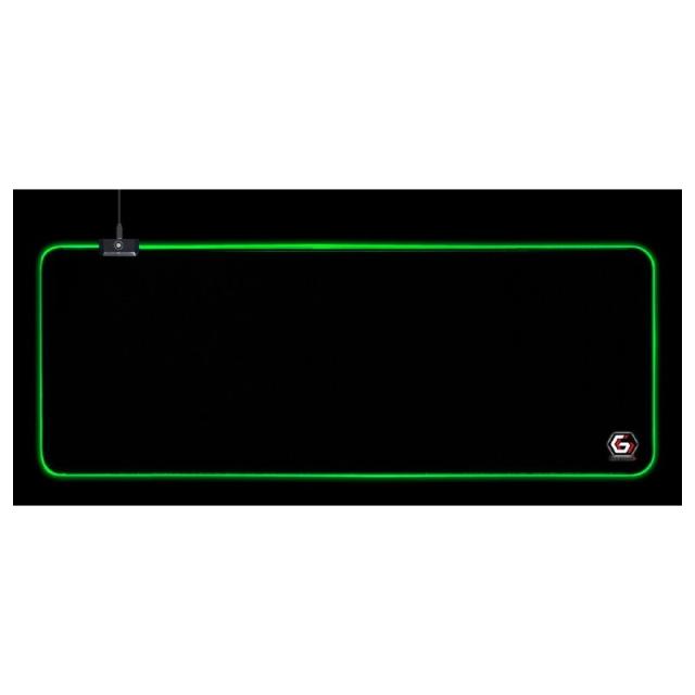 Gembird - MP-GAMELED-L alfombrilla para ratón Alfombrilla de ratón para juegos Negro