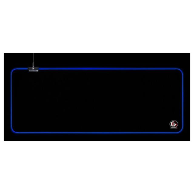 Gembird - MP-GAMELED-L alfombrilla para ratón Alfombrilla de ratón para juegos Negro