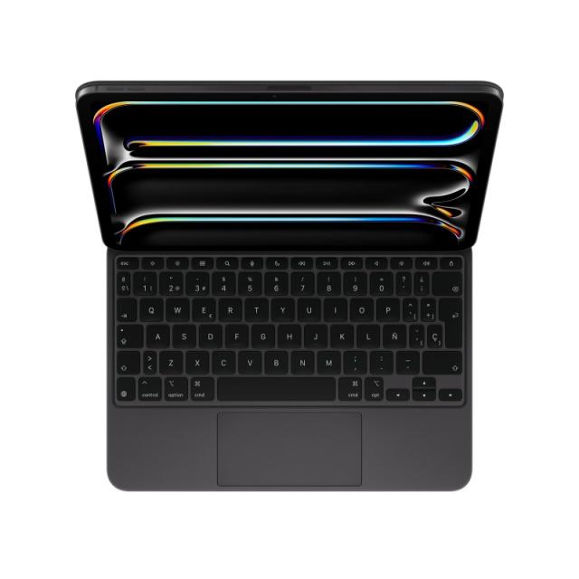 Apple - Magic Keyboard QWERTY Español Negro - MWR23Y/A
