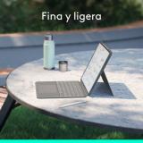 Logitech - Combo Touch, Funda con Teclado, iPad Air 13 Pulgadas (M2)(2024) - Teclado retroiluminado extraíble con Soporte abatib