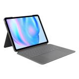 Logitech - Combo Touch, Funda con Teclado, iPad Air 13 Pulgadas (M2)(2024) - Teclado retroiluminado extraíble con Soporte abatib