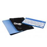 SilverHT - Funda Universal Gripcase con Teclado para tablets de 9 a 10.1" - Azul