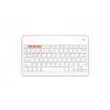 SilverHT - Wireless KB White + Peach
