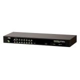 ATEN - Switch KVM VGA PS/2-USB de 16 puertos