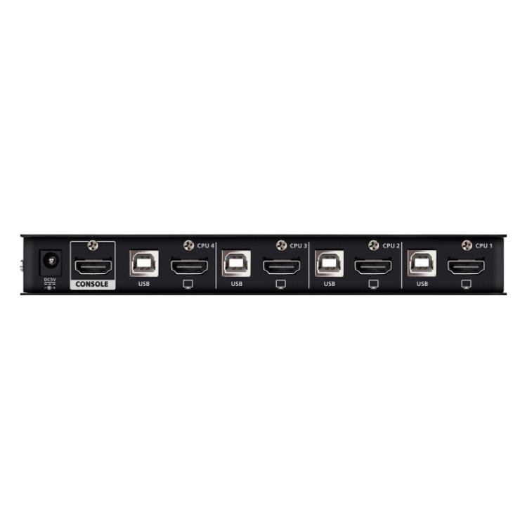 ATEN - CS784H interruptor KVM Negro