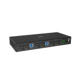 Lindy - 39314 interruptor KVM Negro