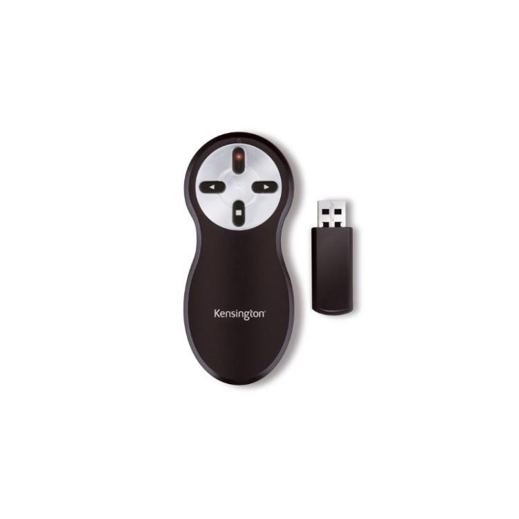 Kensington - Si600 Wireless Presenter with Laser Pointer apuntador inalámbricos Negro