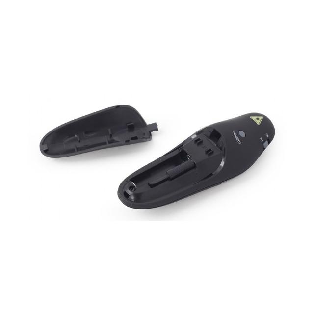 Gembird - WP-L-11 apuntador inalámbricos RF Negro