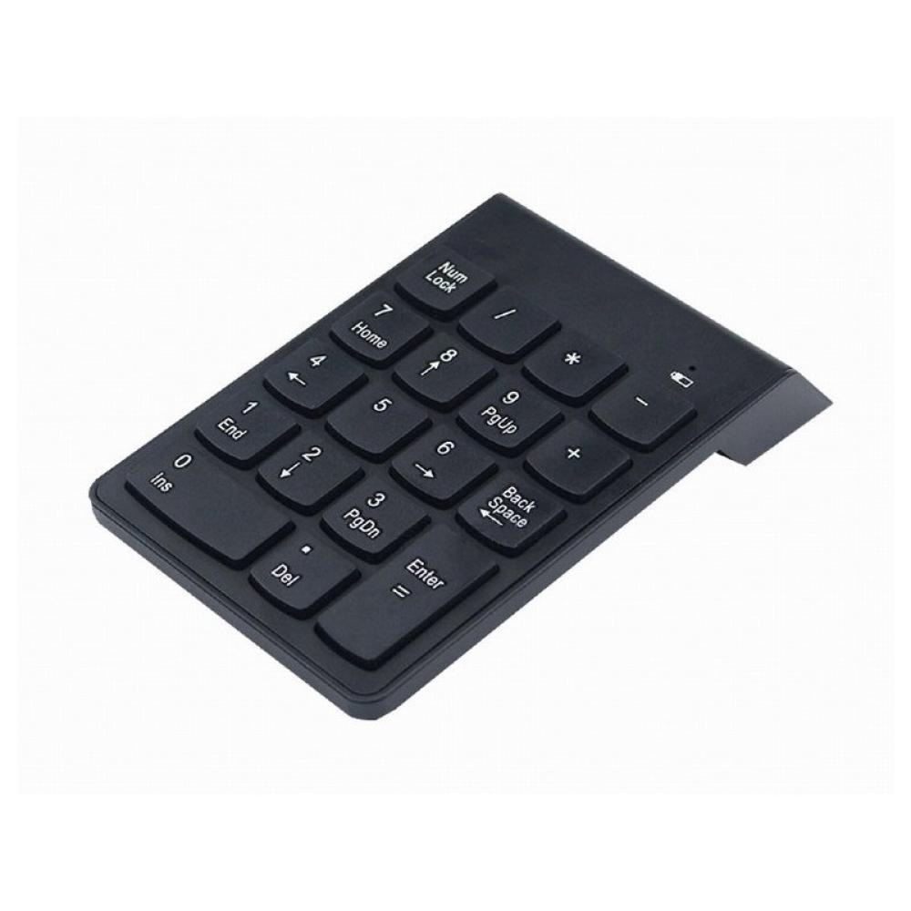 Gembird - KPD-W-02 teclado numérico Portátil/PC Bluetooth Negro