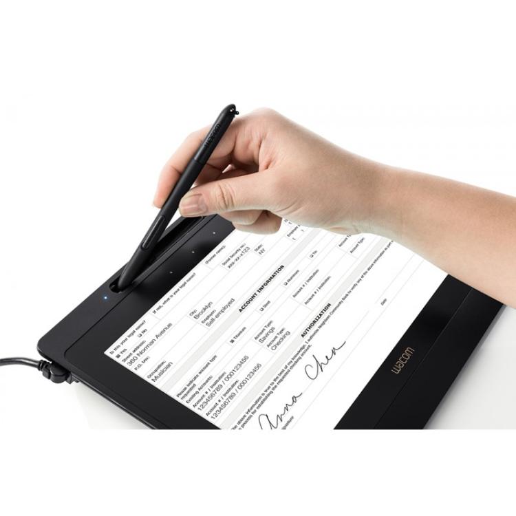 Wacom - DTU-1141 tableta digitalizadora Negro 2540 líneas por pulgada USB