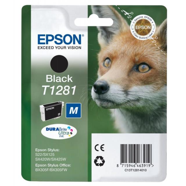 Epson - Fox Cartucho T1281 negro - C13T12814011
