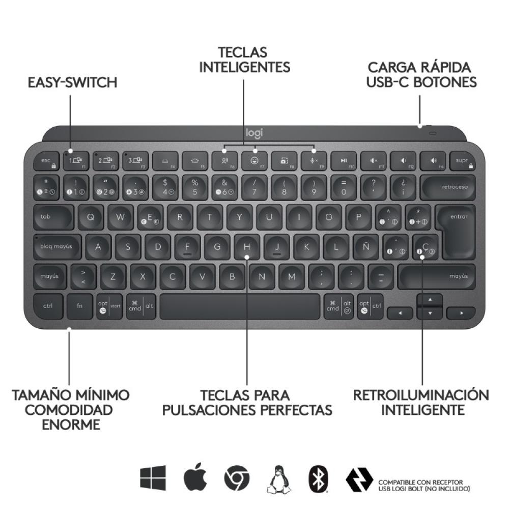 Logitech - MX Keys Mini - 920-010490