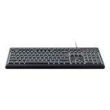 Trust - Primo Beleuchtete teclado Hogar / Oficina USB QWERTY Español Negro
